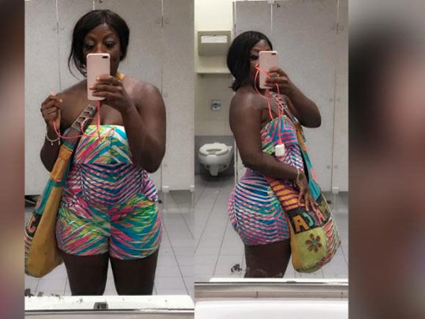 Woman in romper ordered to cover herself before flight